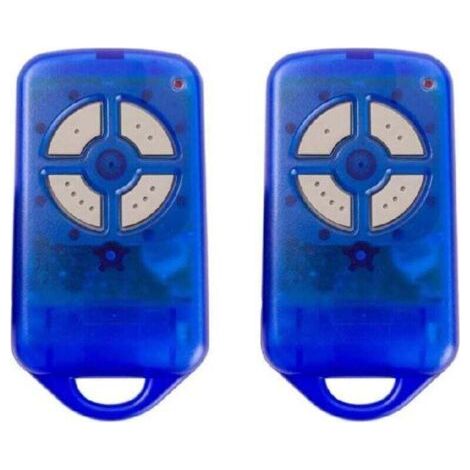 Garage door remote control with rolling code, 433.92 MHz, compatible with PTX4 Securacode, Ortviai (1/4)