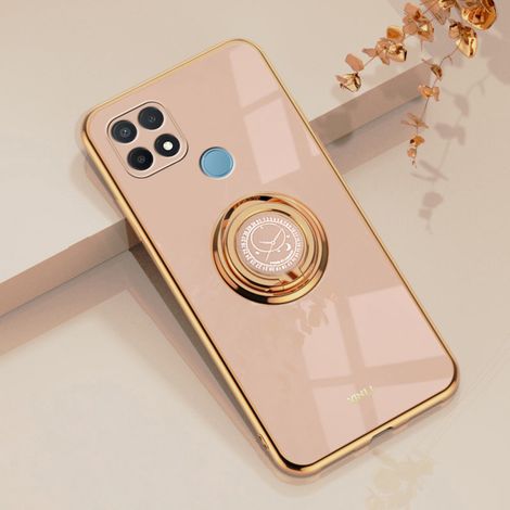 Funda para Oppo A15 / A15s, Electro Ring, rosa (1/4)