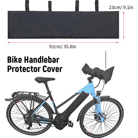 Housse de guidon de vélo électrique, Protection universelle anti-poussière et étanche pour le Transport de vélo (1/5)