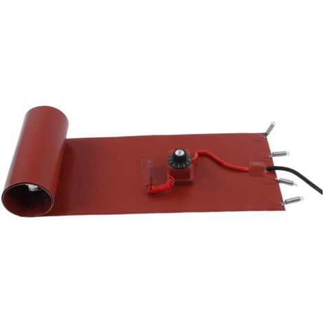 Chauffe-Tambour, Couverture Chauffante pour Tambour de Chauffage électrique à Ressort élastomère pour Réservoirs de (Prise américaine 110V) (1/5)