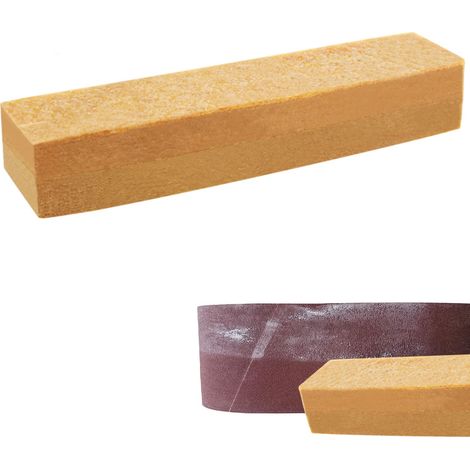 Gomme Abrasif Bloc de Nettoyage Gomme Abrasive Gommes Pour Abrasif Caoutchouc Nettoyeur de Skateboard Bandes Abrasives pour Ponceuse à Disque à Bande (20cm × 4cm × 4cm) (1/5)