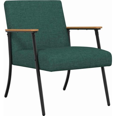 Maison Exclusive - Sessel Dunkelgrün Stoff