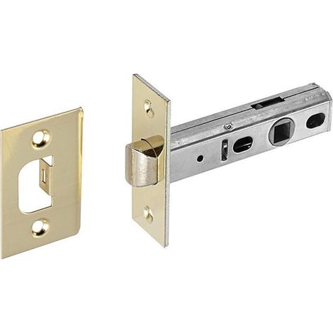 BECUSA picaporte tubular canto recto 911/60mm hl placa 70mm ,  (1/2)