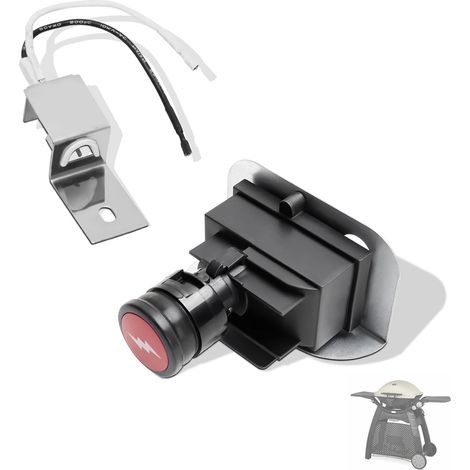 63788 Kit d'allumage de gril pour Weber Q3200 Q320 Pièces de rechange pour barbecue à gaz Weber Q3200 Q320 Pièces de rechange 57067001