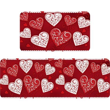 Tapis De Sol Non Glissant - Absorbant Pour Cuisine Salle De Bain Porche - 40x60 cm Et 40x120 cm - Lot De 2 (1/5)