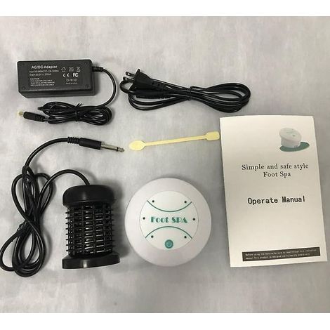Détendeur Ionique pour Pieds, Machine de Détoxification par Ion, Spa de Massage des Pieds, Baignoire Aqua Ionique pour Détente, Appareil de Soin des Pieds, Massage par Aqua Énergie. (1/5)