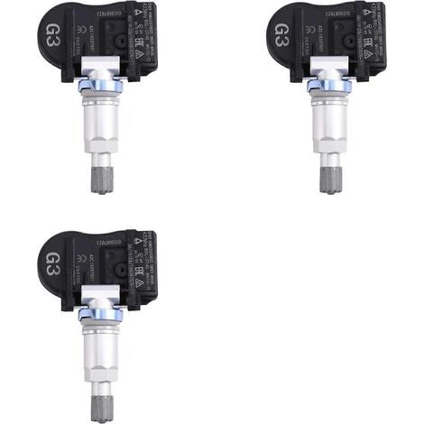 3 capteurs de pression des pneus TPMS pour BMW Série 3 (B-Hatch) Xev CX-30 CX-5 CX-50 BDEL-37-140 BDMC-37-140 433 MHz (1/5)