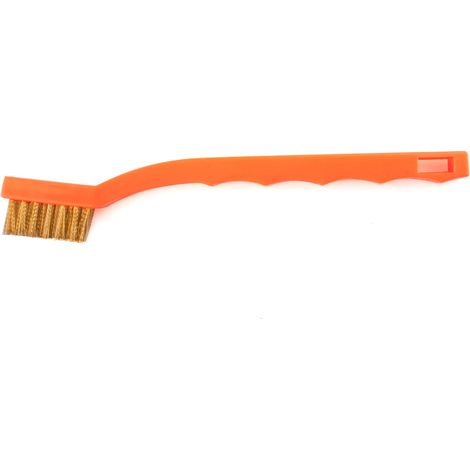 Spazzola per pulizia candele in ottone Stein