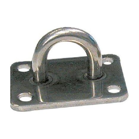 CAVALLOTTO FISSO TONDO 929I - ACCIAIO INOX S.MM 8,0 MM 20X 21- 2 pezzi