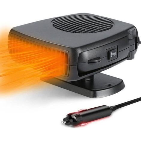 Autoheizung – Tragbare 12V 200W Heizung – Kompatibel mit Windschutzscheibenentfroster und Zigarettenanzünder – Ventilator (1/5)