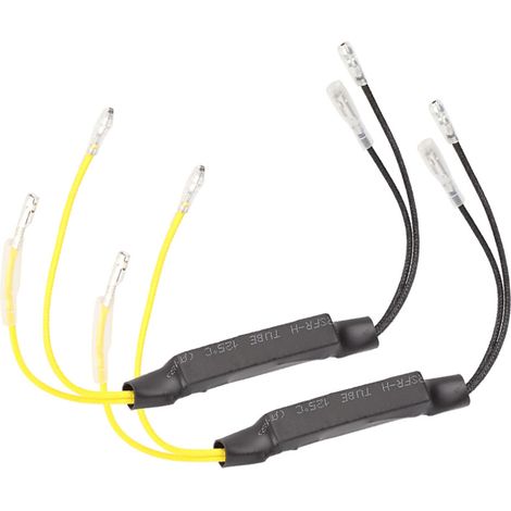 Geeignet für 21W Motorrad-Blinkerdecoderwiderstände und LED-Anzeigeleuchten mit flexiblem Schnellverschlussmechanismus.