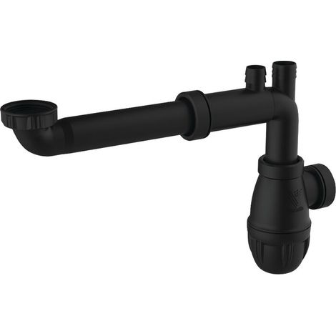 Tubulure de lavabo Connectic en matières recyclées - diamètre 32 mm - Hauteur 39 mm - Débit 36 l/min - Goodprint - Valentin (1/3)