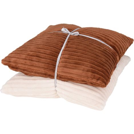 Dekorative Kissen für das Wohnzimmer, aus Jacquard, 45 x 45 cm, 2er-Set
