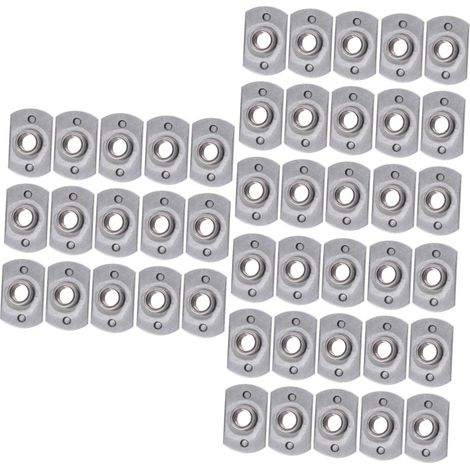 KICHOUSE Lot de 3 écrous soudables polyvalents, 15 vis en acier (1/5)