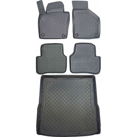 ARISTAR 192636G Baule + Tappetini ARISTAR 602630 - Volkswagen Passat B7 Kombi dal 10.2010-11.2014, poggiapiedi AV2 anteriore - INSTALLATO