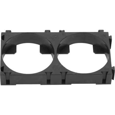 50 supports pour batteries lithium 26650 à double cellule (56,5 x 29 x 8,7 mm) - Support en plastique (1/5)