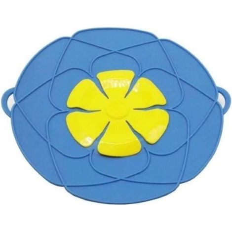 CACHE PLAQUE DE CUISINE PC10284-26cm -40 C- + 230 C Résistant à la chaleur Température 04 Silicone Couvercle anti-éclaboussures (1/4)