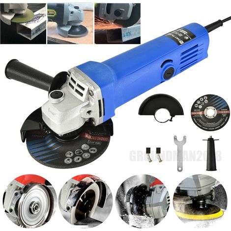 Electric Angle Grinder Cutting Grinding Sander Cutter Corded 115mm Disc DIY Tool (1/5)
