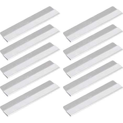 10 lames de rasoir pour sourcils, épilation et rasage des sourcils, lame droite, rasoir en acier inoxydable (1/5)