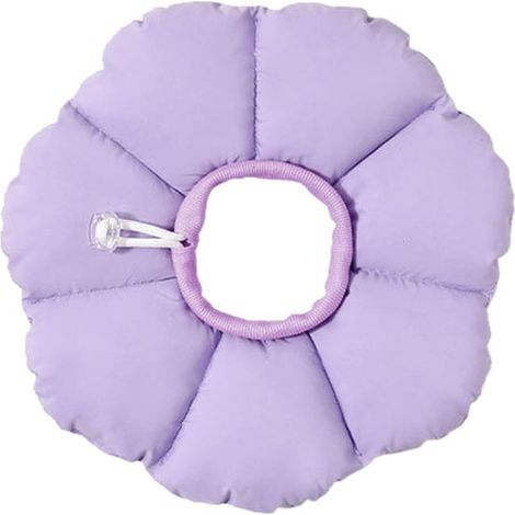 Collar ajustable para gatos,collar impermeable para gatos,collar protector para perros pequeños después de una cirugía,Morado (1/5)