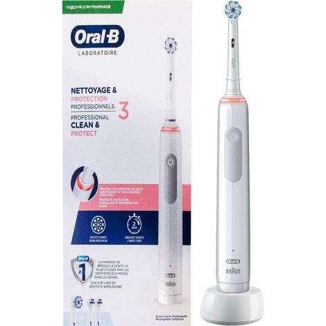 [NEUWERTIG] B-Ware Oral B Professional 3 Clean & Protect 462211 Elektrische Zahnbürste Zahnpflege (1/2)