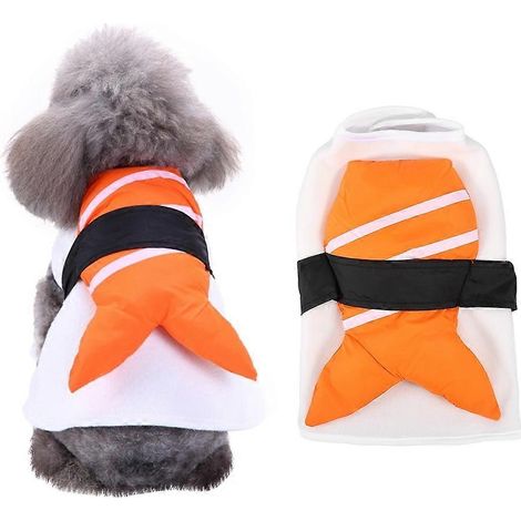 Vêtements amusants pour chiots et chiens, style chef sushi, kimono, cosplay, fêtes et défilés. (1/2)