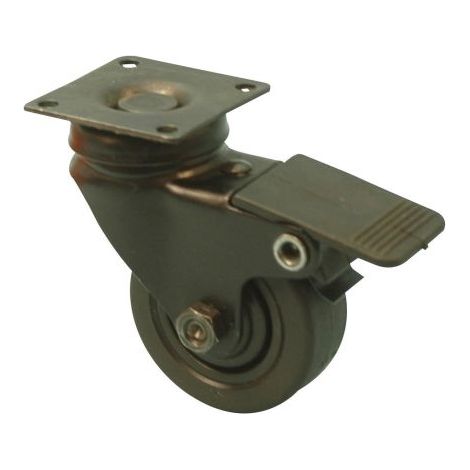 Roulette industrielle Guitel Hervieu, Acier, Ø 50mm, 40kg ( Prix pour 1 )