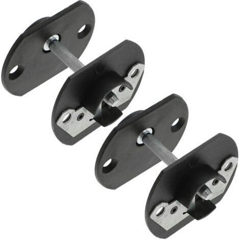 2 Sets Sectional Sofa Connectors Lot Heavy Duty PE and Iron Fasteners for Living Room Furniture Clips for Stable Fixing Corner Sofas (1/5)