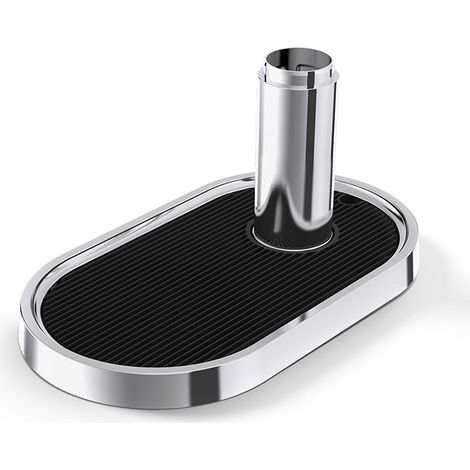 Zip Integrated Tap Font and Drip Tray in Bright Chrome 95258Z00