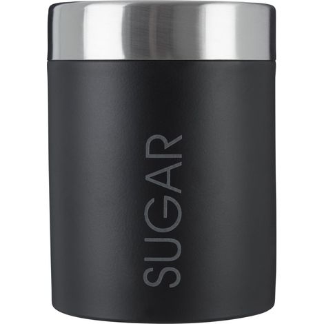 Premier Housewares Black Enamel Sugar Canister (1/3)