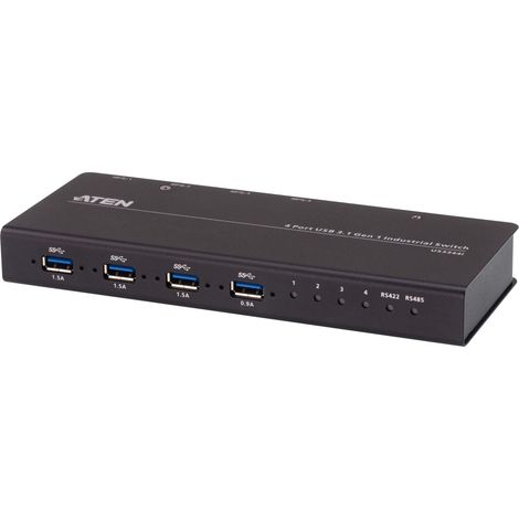 ATEN Switch hub industriale USB 3.2 Gen 1 4 x 4 (1/5)