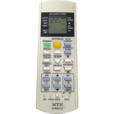 Télécommande universelle K-pn1122 pour climatiseur Panasonic (1/4)