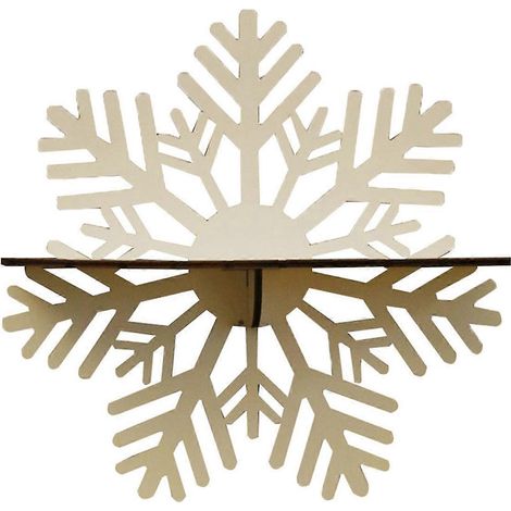 Wandregal in böhmischer Schneeflockenform A (1/5)