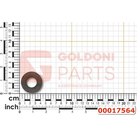 Boccola in gomma ORIGINALE GOLDONI 00017564