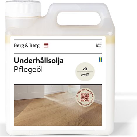 Berg & Berg Pflegeöl Weiß 1l (1/2)