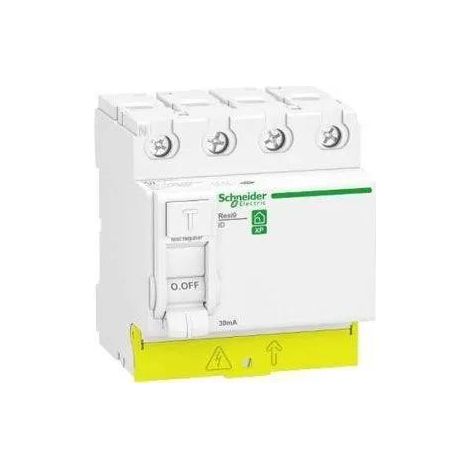Schneider Electric Interruptor Diferencial Tetrapolar blanco