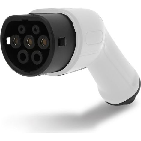 Kit d'adaptateur de recharge pour véhicule électrique 32A AC 250V Type2 Plug IP54 Certification CE TUV IEC pour véhicule énergétique