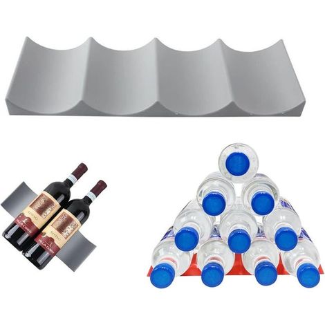 royaluxe - 1 casier à vin, casier à vin pour réfrigérateur, casier de rangement pour bouteilles de vin pour réfrigérateur, casier à vin pour réfrigérateur (1/5)