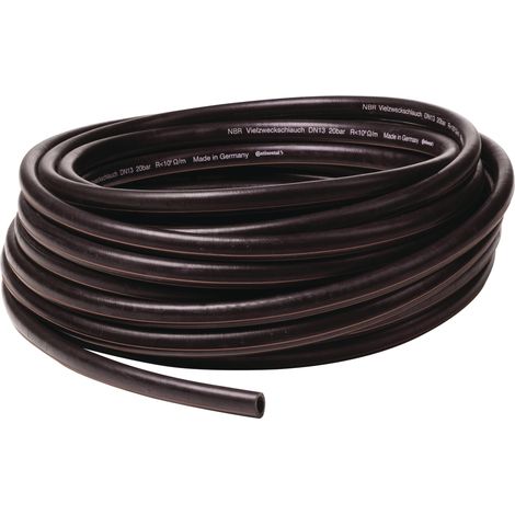 NBR-Vielzweckschlauch ID 19mm Wandst.4,5mm L.40m TECWERK (1/2)