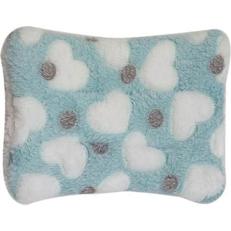Boules de coton pour nid de hamster, tapis doux et chaud pour l'hiver - Vert (1/4)