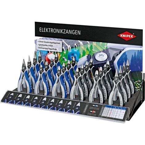 KNIPEX 00 19 34 2 V01 Présentoir de pinces pour l'électronique sans pinces 212 mm
