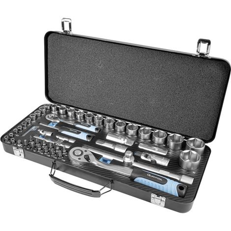 Chiavi e bussole Brüder Mannesmann q25010 65 pezzi con custodia (1/4)