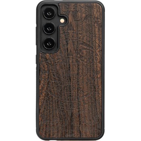 Bewood Holzhülle für Samsung Galaxy S24 AZTEC CALENDAR ZIRICOTE (1/4)