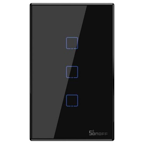 Interruttore da parete intelligente Sonoff t3us3c Wi-Fi 3 tasti (1/4)