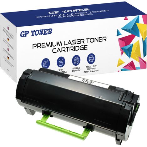 Toner noir 10K pour imprimante Lexmark GP-LX310X (1/5)