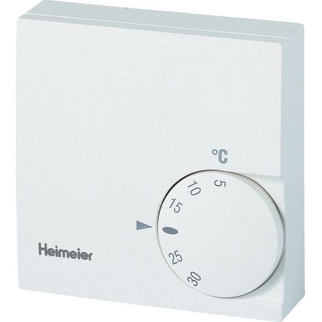 Heimeier Thermostat Raumthermostat 230 Volt 5-30 °C ohne Temp. Absenkung 1936-00.500 (1/2)
