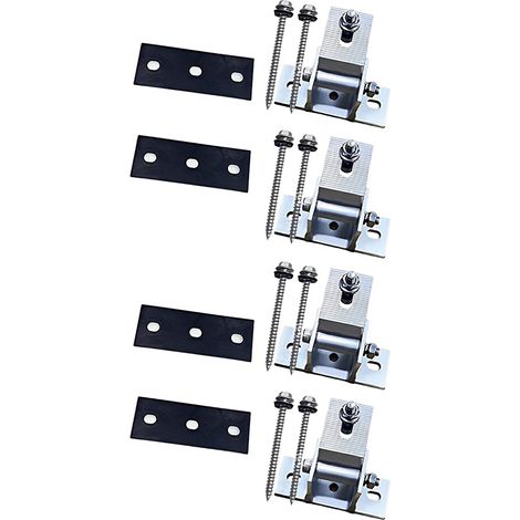 Montagesatz für Solarmodule, verstellbar von 15 bis 30 Grad. (1/5)