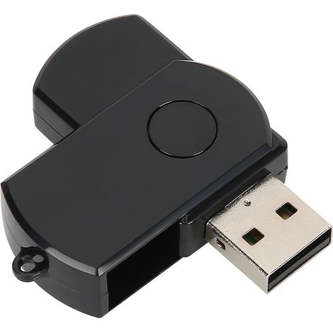 Clé USB rotative avec enregistrement vocal et lecteur de cartes multifonction (1/5)