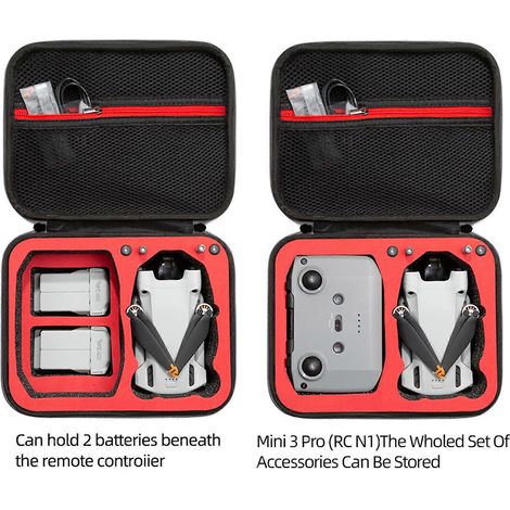 Étui de rangement résistant à l'usure, pochette de voyage portable pour Mini 3 Pro (1/4)