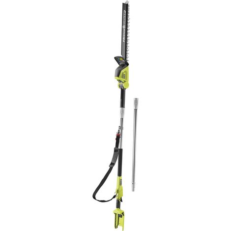 Taille-Haies sur Perche 36V Max Power RY36PHT50A-0 – Taille Haies Hautes, Cyprès, Thuyas et Lauriers Jusqu'à 4 m, Lamier 50 cm, Coupe 22 mm, Tête Orientable, sans Batterie ni Chargeur (1/5)
